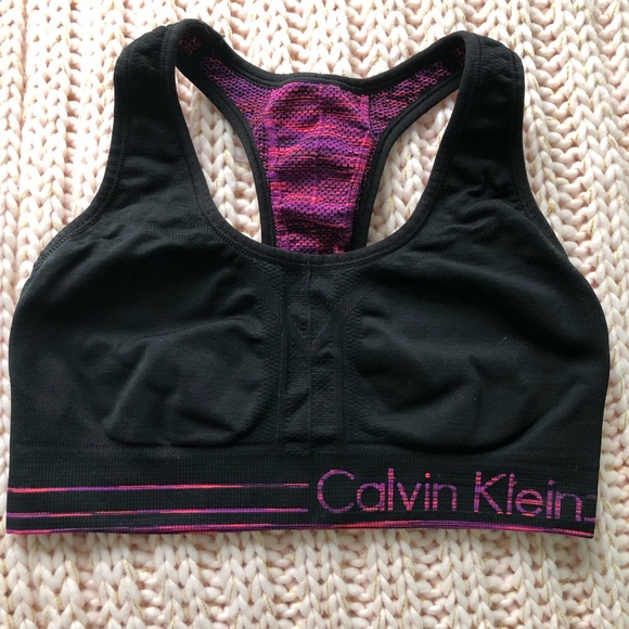 calvin klein reversible sports bra